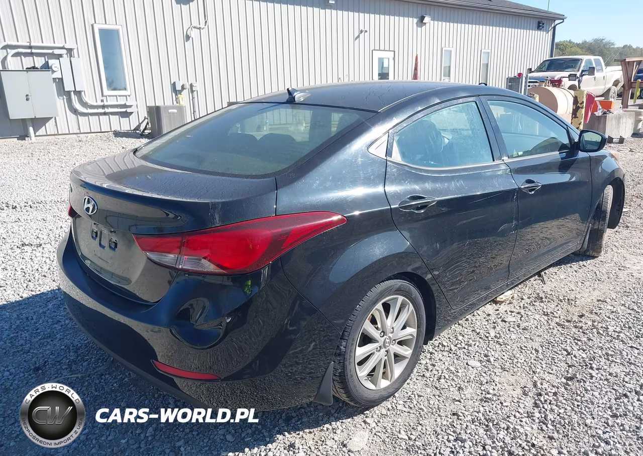 2015 Hyundai Elantra Se VIN:KMHDH4AE7FU436465 - 4