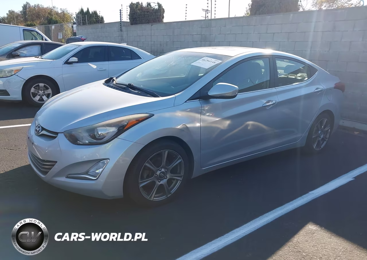 2015 Hyundai Elantra Sport VIN:KMHDH4AH1FU357836 - 2