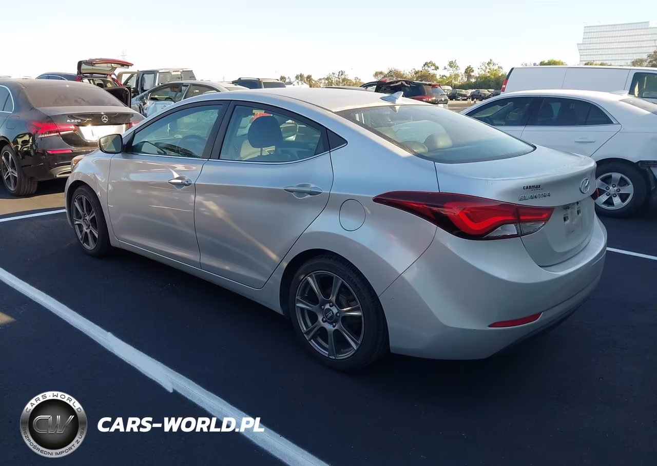 2015 Hyundai Elantra Sport VIN:KMHDH4AH1FU357836 - 3