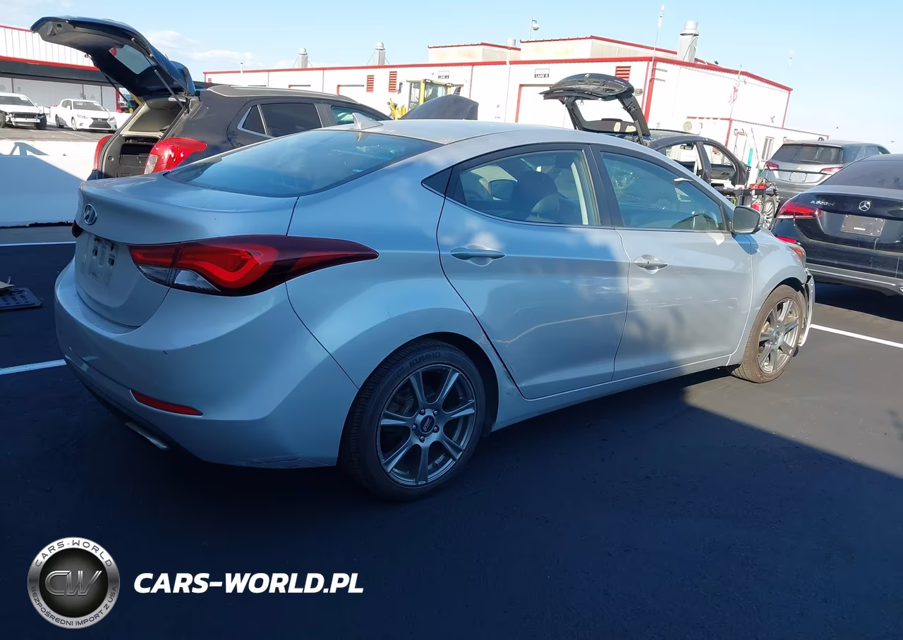 2015 Hyundai Elantra Sport VIN:KMHDH4AH1FU357836 - 4