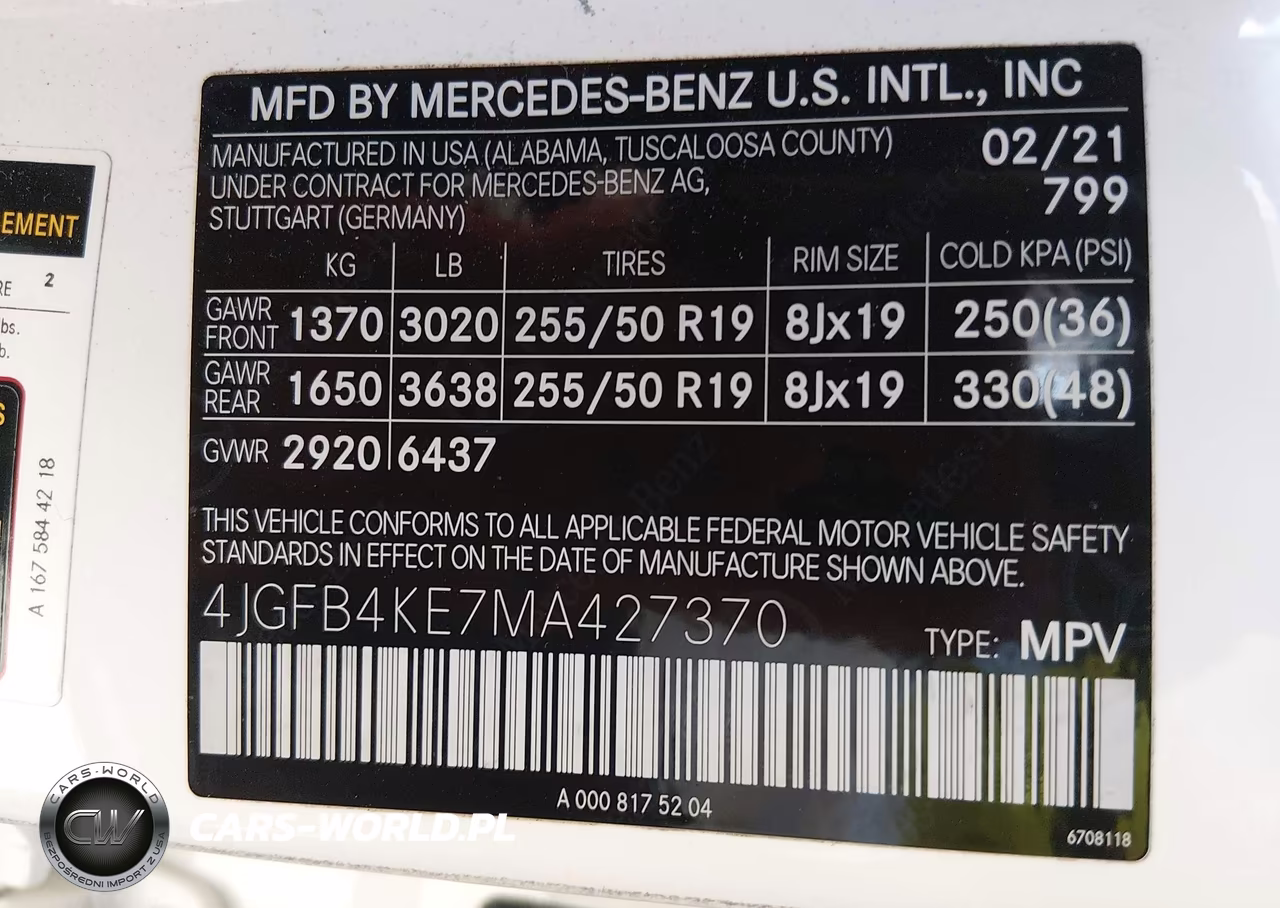 2021 Mercedes-Benz Gle 350 4Matic VIN:4JGFB4KE7MA427370 - 9