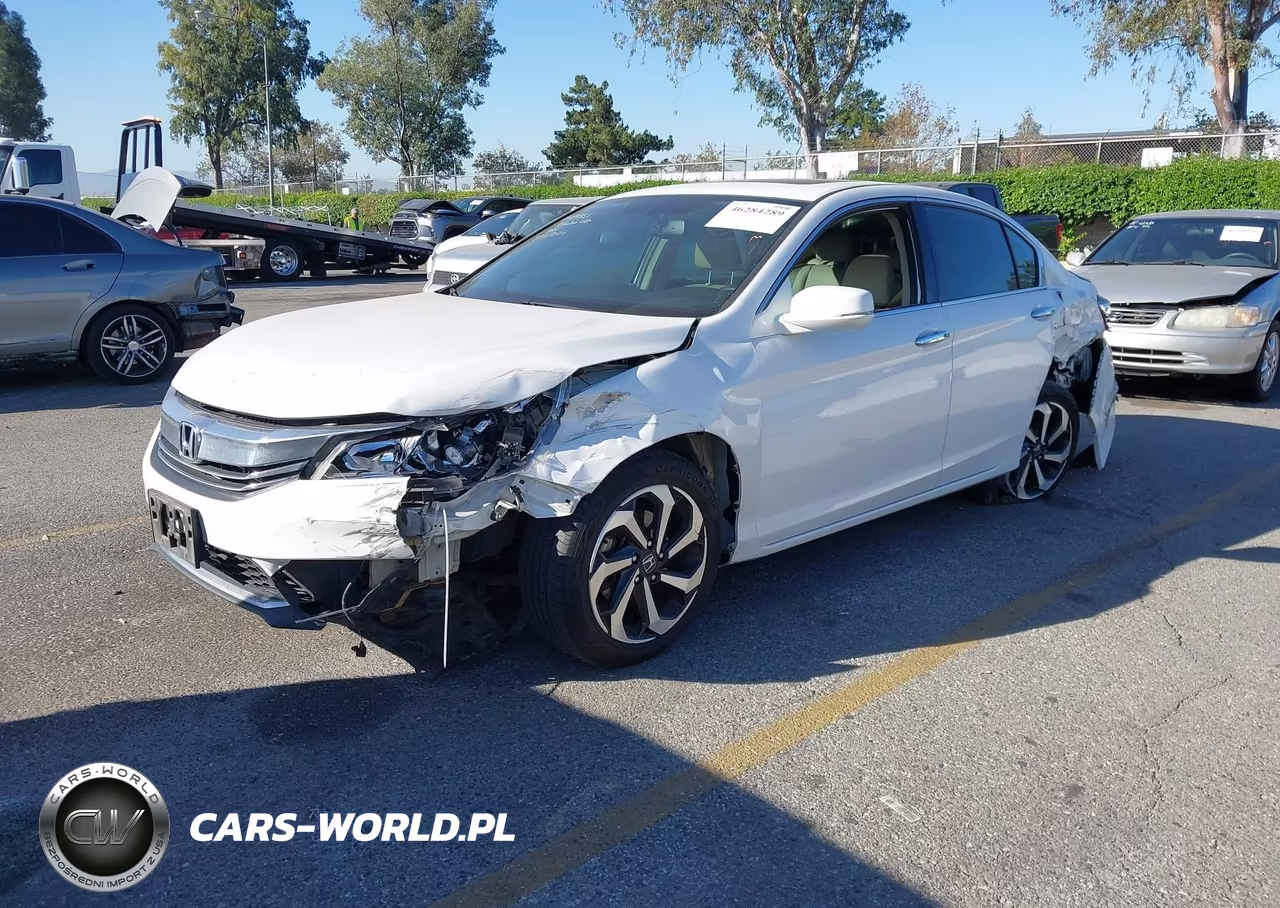 2016 Honda Accord Ex-L VIN:1HGCR2F80GA188522 - 2