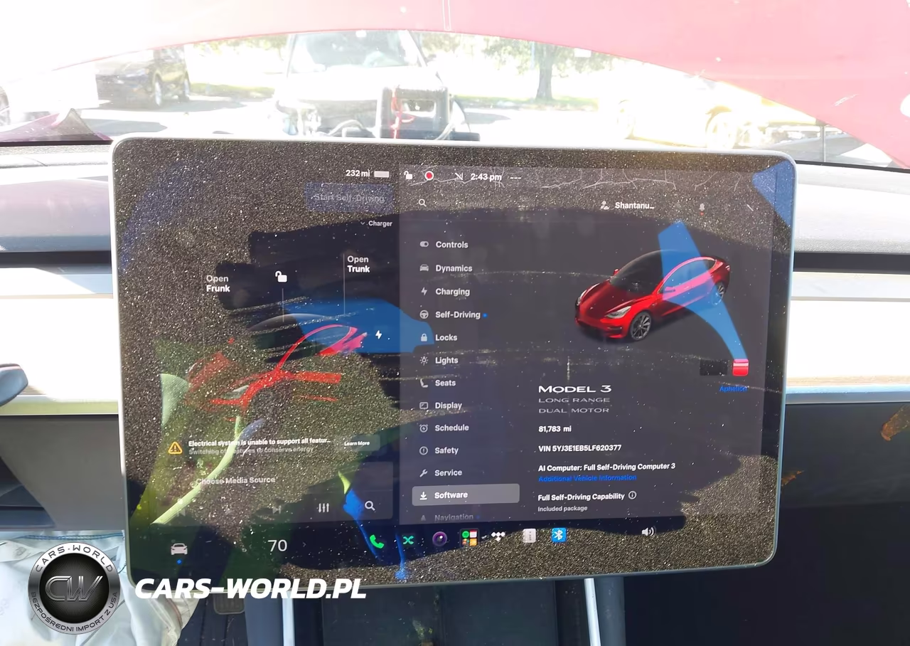 2020 Tesla Model 3 Long Range Dual Motor All-Wheel Drive VIN:5YJ3E1EB5LF620377 - 17