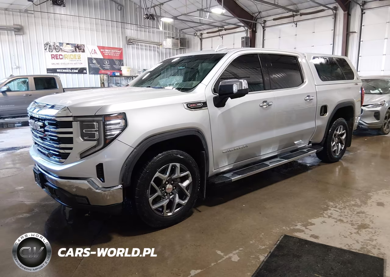 2022 GMC Sierra 1500 Slt VIN:3GTUUDEL7NG506380 - 2
