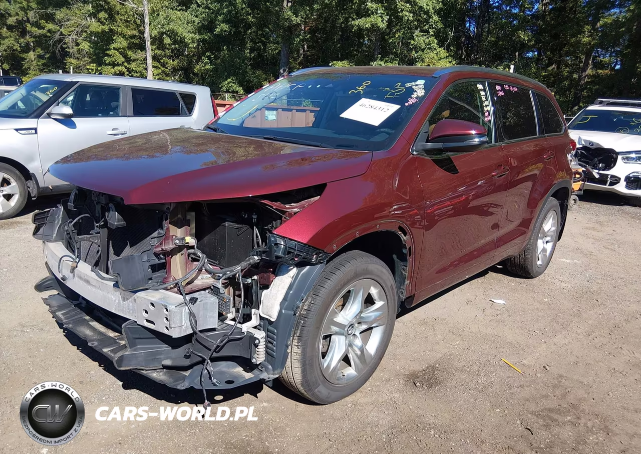2017 Toyota Highlander Limited VIN:5TDDZRFH0HS391202 - 2