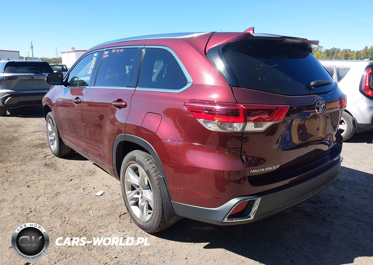 2017 Toyota Highlander Limited VIN:5TDDZRFH0HS391202 - 3