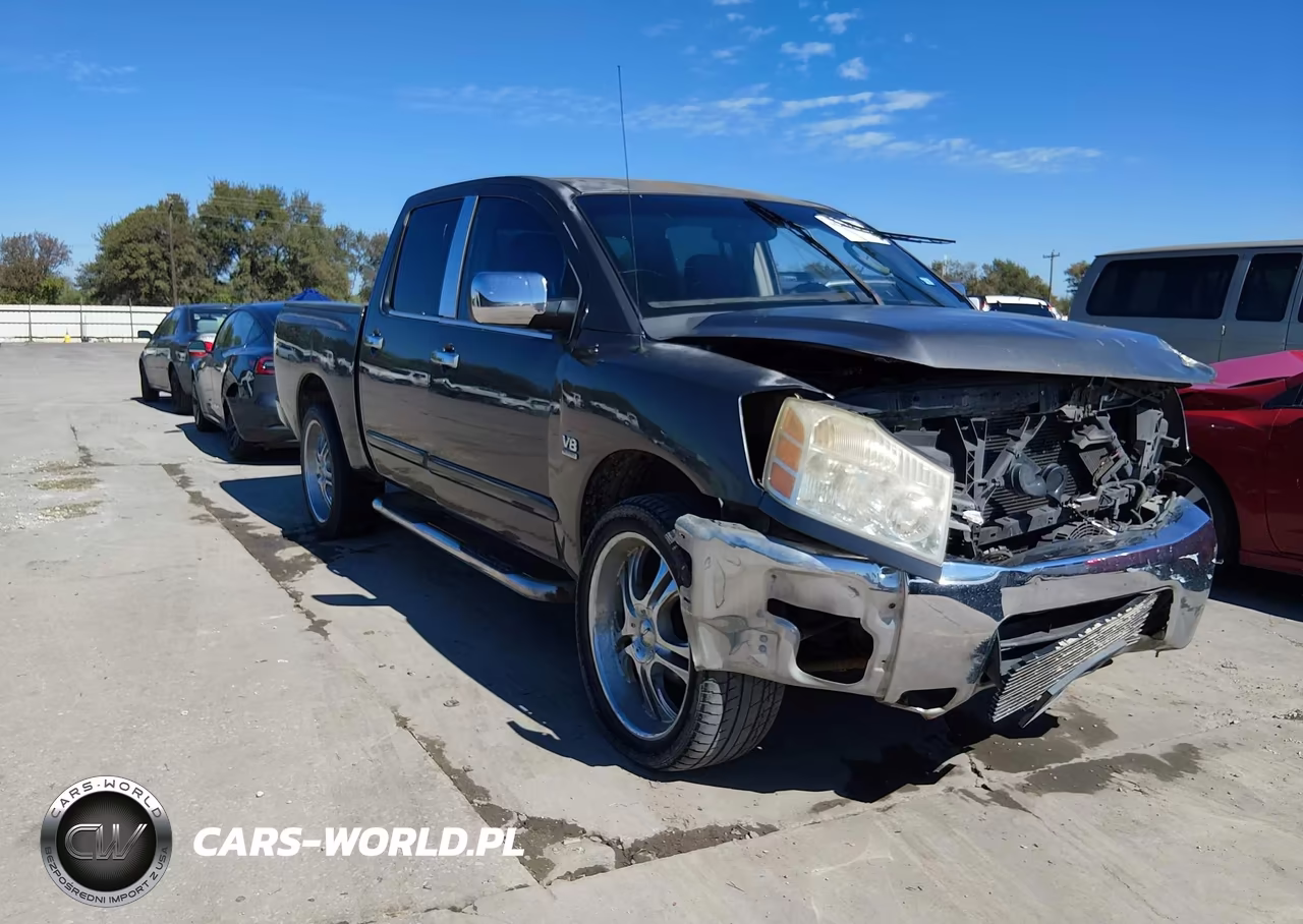 2004 Nissan Titan Se VIN:1N6AA07A24N565615 - 1