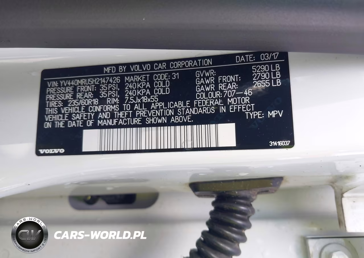 2017 Volvo Xc60 T5 Inscription VIN:YV440MRU5H2147426 - 9