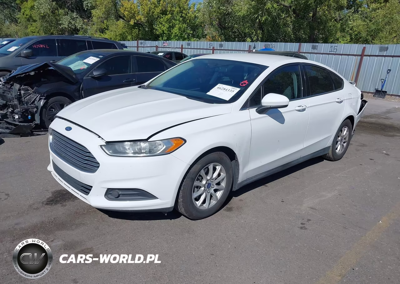 2016 Ford Fusion S VIN:3FA6P0G76GR152261 - 2