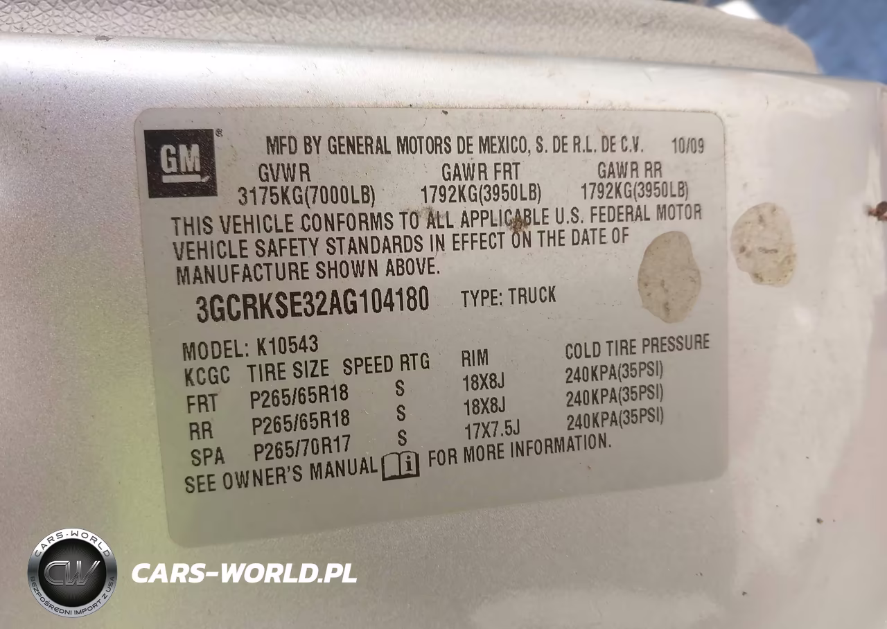 2010 Chevrolet Silverado 1500 Lt VIN:3GCRKSE32AG104180 - 9