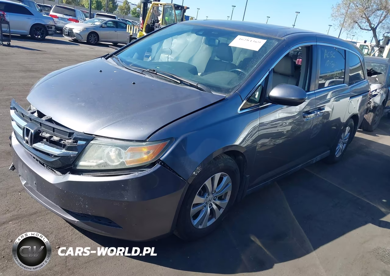 2016 Honda Odyssey Ex-L VIN:5FNRL5H66GB028482 - 2