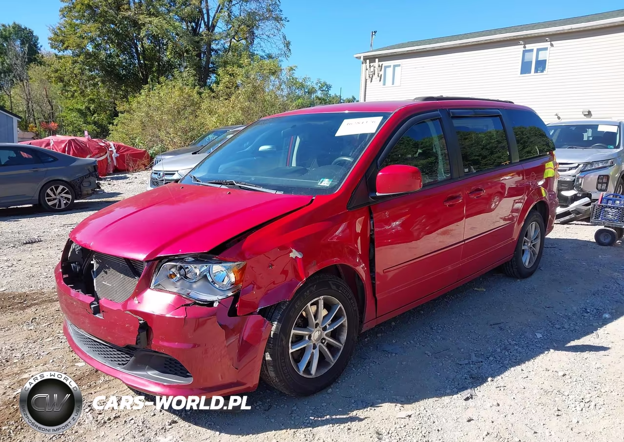 2014 Dodge Grand Caravan Sxt VIN:2C4RDGCG6ER151029 - 2