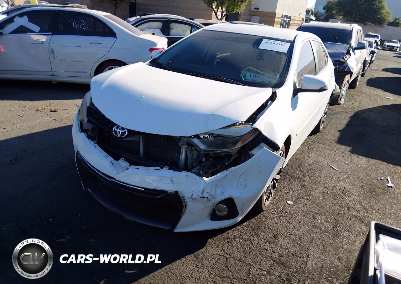 2015 Toyota Corolla S Plus VIN:5YFBURHE4FP361795 - 2