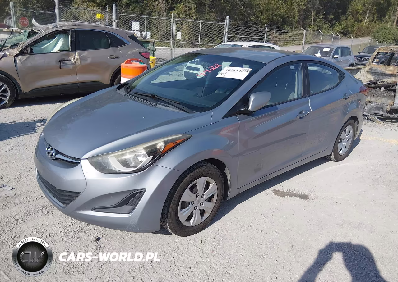 2016 Hyundai Elantra Se VIN:5NPDH4AE8GH779608 - 2