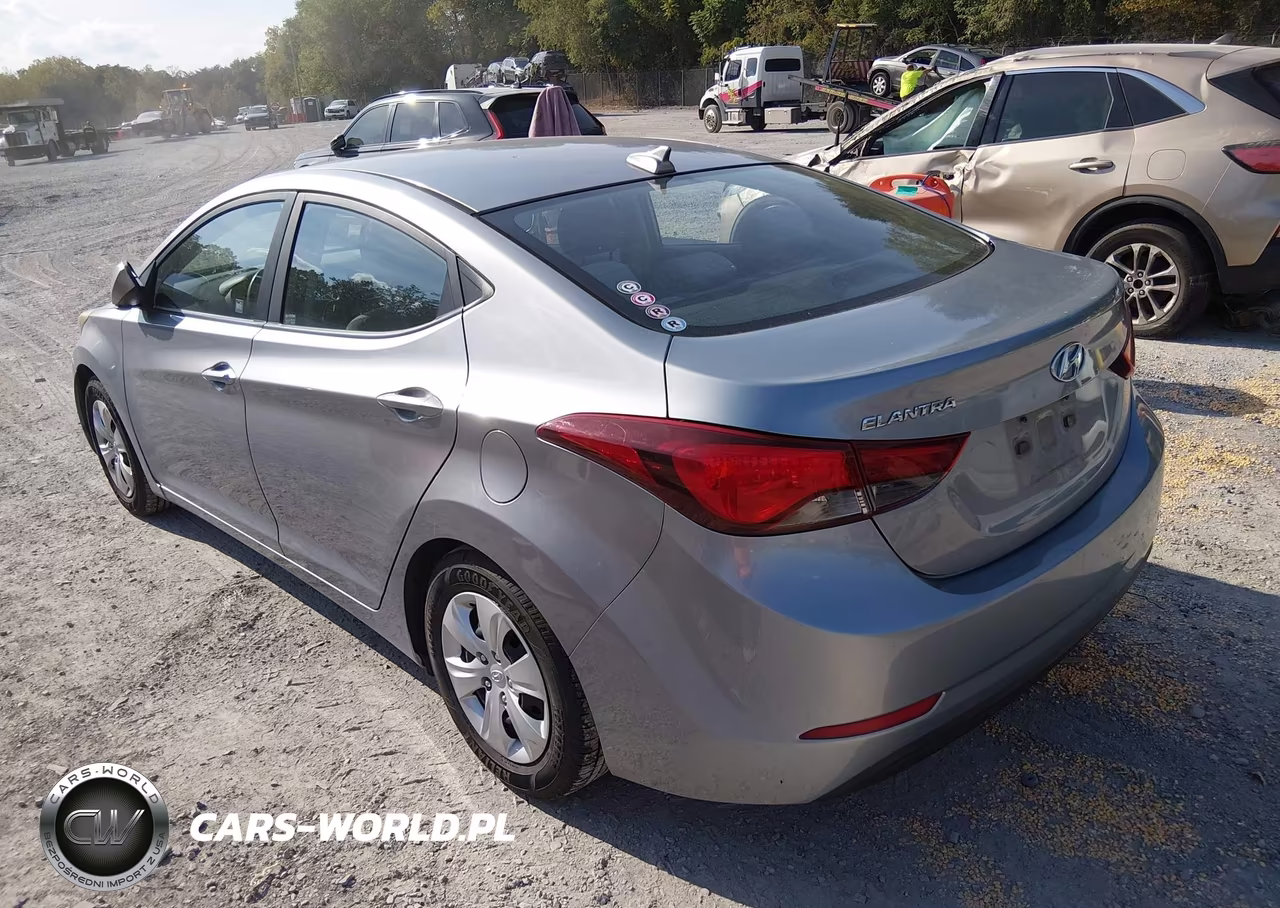 2016 Hyundai Elantra Se VIN:5NPDH4AE8GH779608 - 3