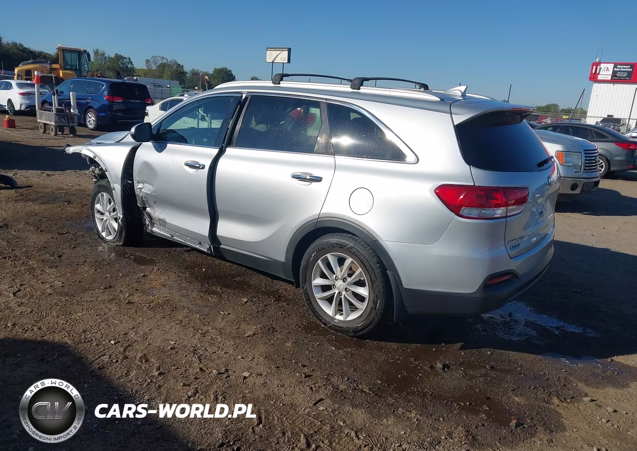 2018 Kia Sorento 2.4L Lx VIN:5XYPG4A36JG343918 - 3