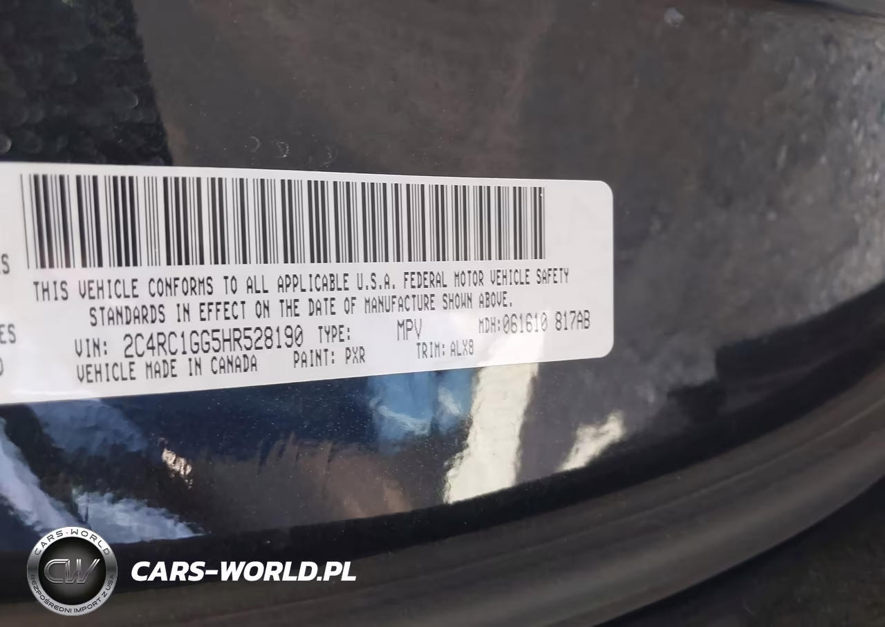 2017 Chrysler Pacifica Limited VIN:2C4RC1GG5HR528190 - 9