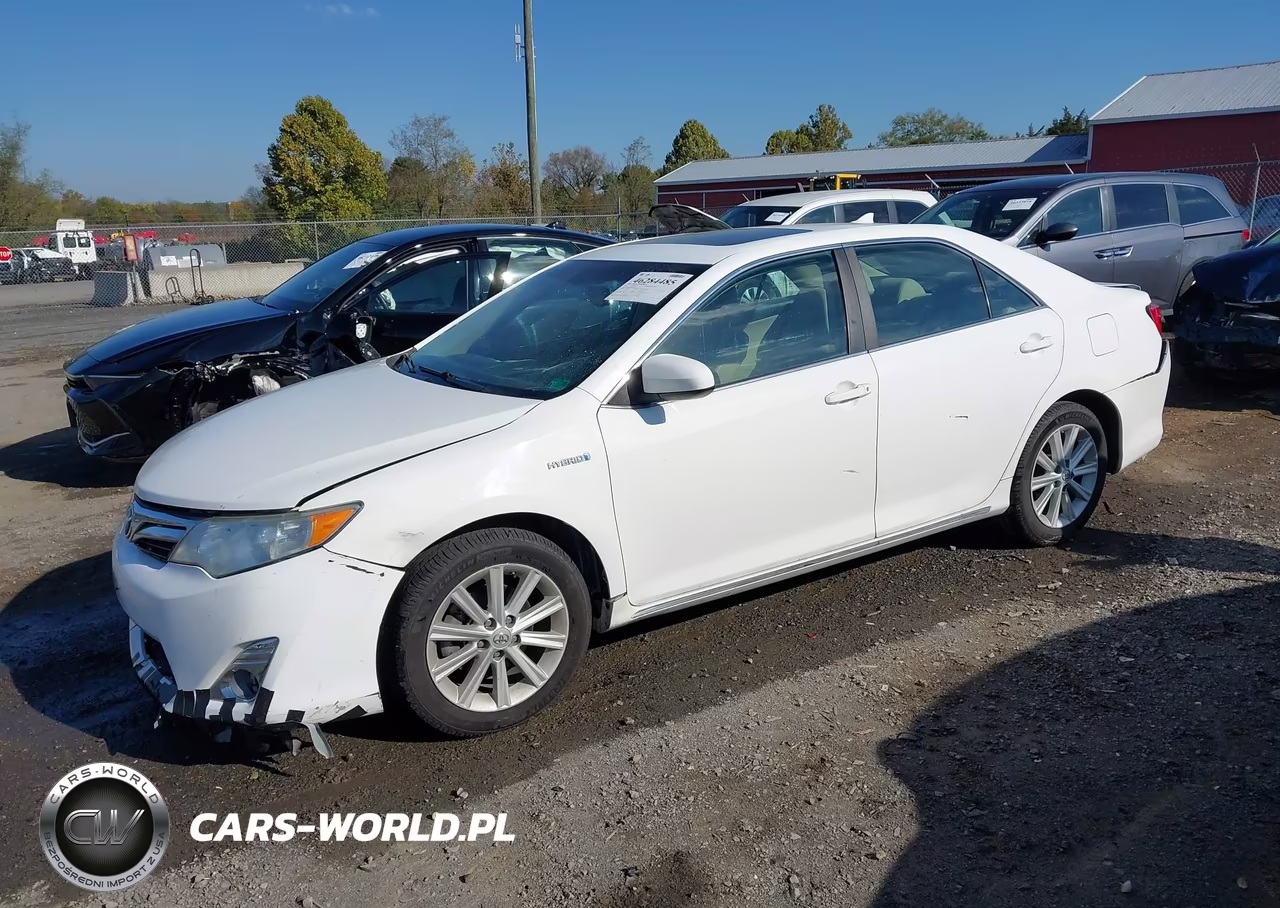 2013 Toyota Camry Hybrid Xle VIN:4T1BD1FK9DU092912 - 2