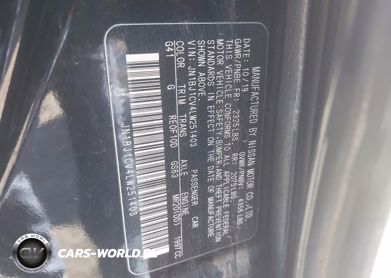 2020 Nissan Rogue Sport Sv Fwd Xtronic Cvt VIN:JN1BJ1CV4LW251403 - 9