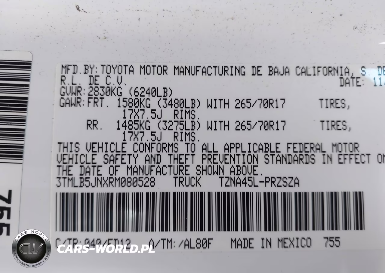 2024 Toyota Tacoma Trd Off Road VIN:3TMLB5JNXRM080528 - 9
