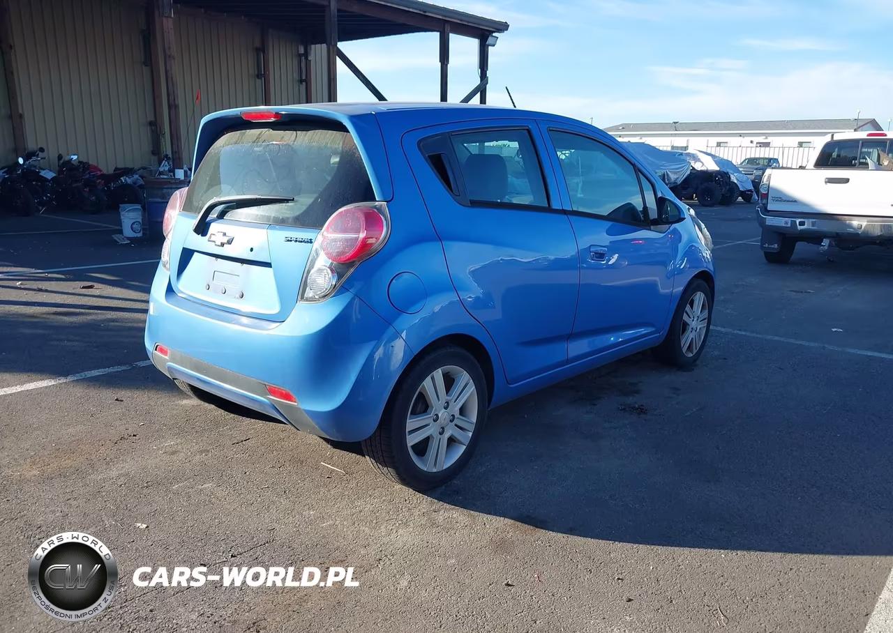 2014 Chevrolet Spark 1Lt Auto VIN:KL8CD6S97EC559611 - 4