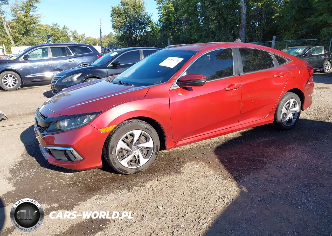 2021 Honda Civic Lx VIN:2HGFC2F6XMH538698 - 2