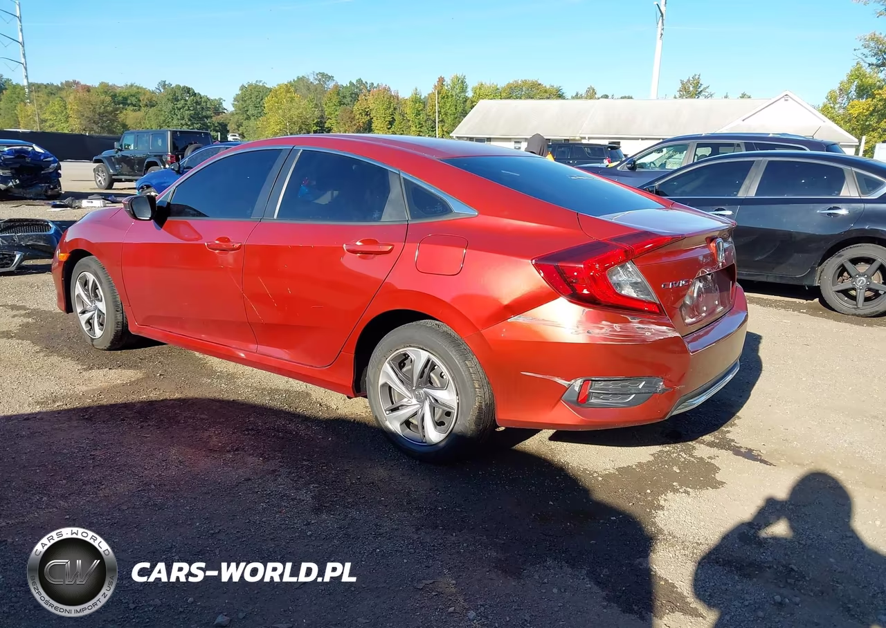 2021 Honda Civic Lx VIN:2HGFC2F6XMH538698 - 3