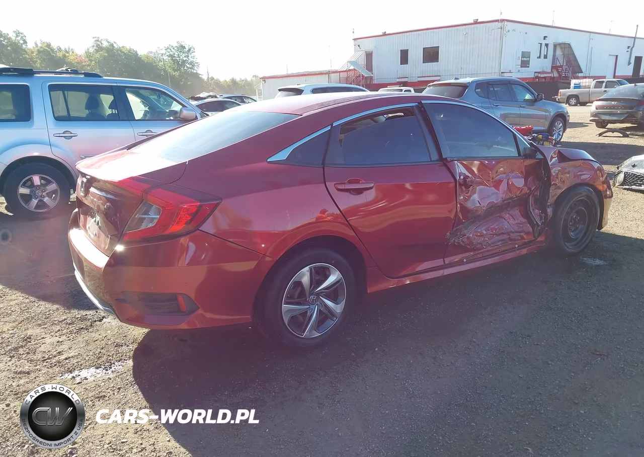 2021 Honda Civic Lx VIN:2HGFC2F6XMH538698 - 4
