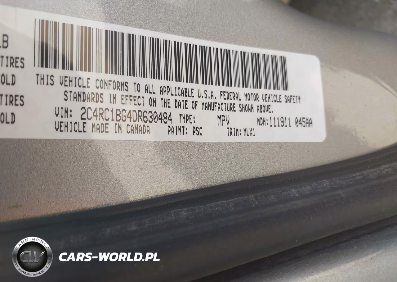 2013 Chrysler Town & Country Touring VIN:2C4RC1BG4DR630484 - 9