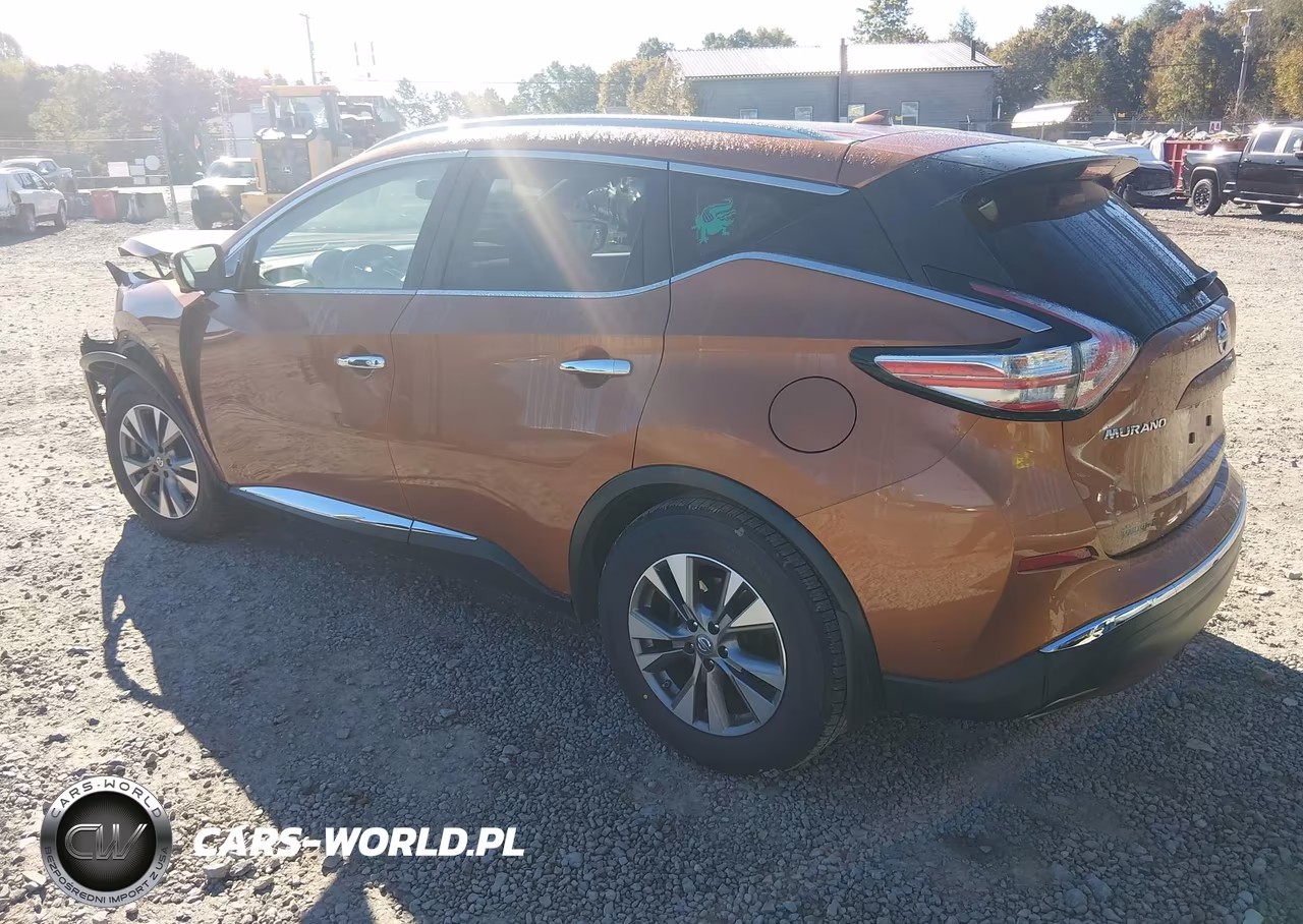 2015 Nissan Murano Sl VIN:5N1AZ2MH9FN244081 - 3