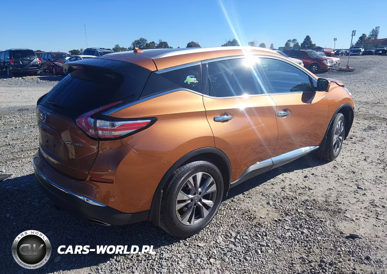 2015 Nissan Murano Sl VIN:5N1AZ2MH9FN244081 - 4