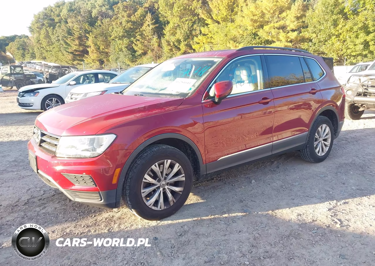 2018 Volkswagen Tiguan 2.0T Se-2.0T Sel VIN:3VV2B7AX4JM137451 - 2