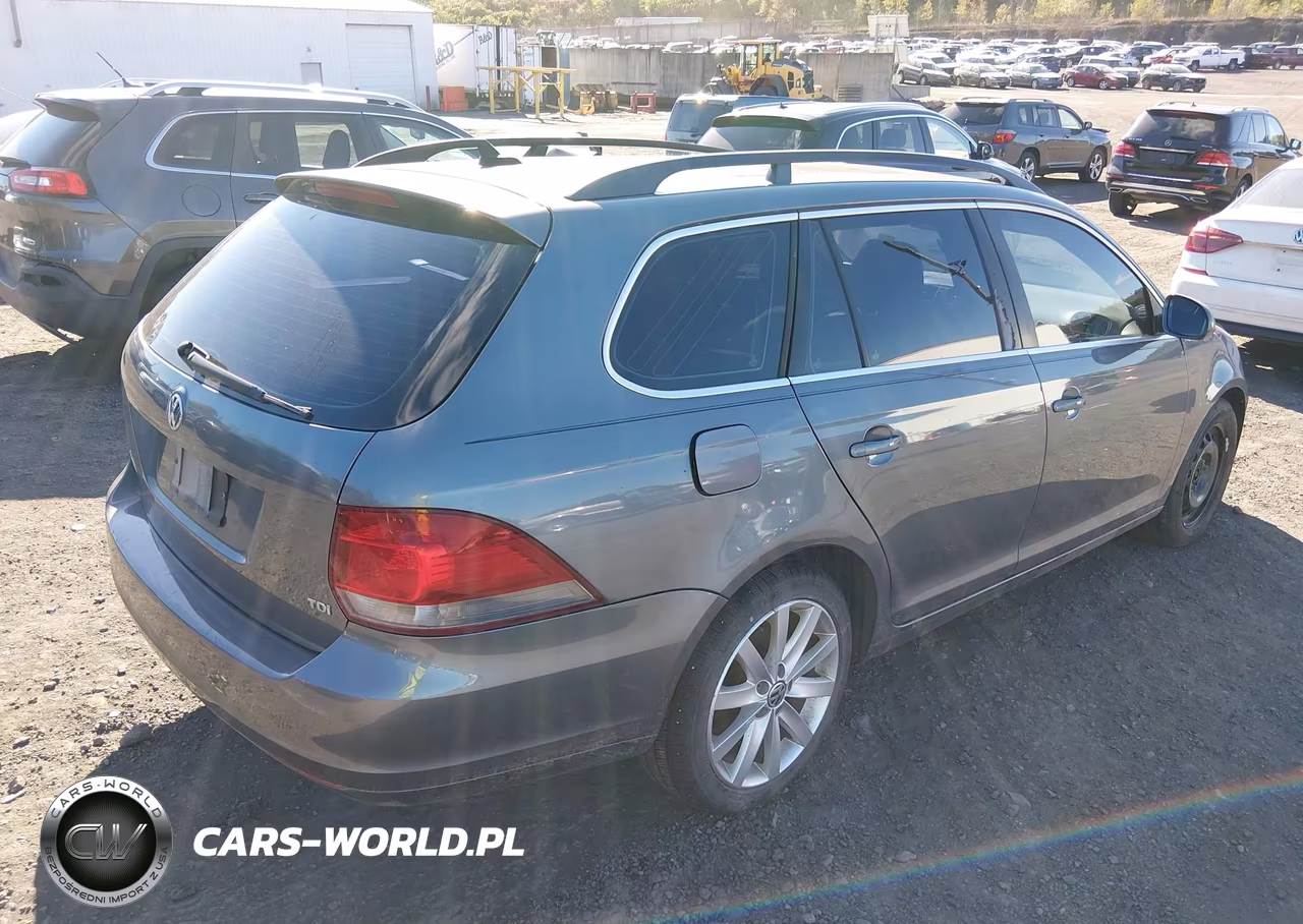 2011 Volkswagen Jetta Sportwagen 2.0L Tdi VIN:3VWPL7AJ6BM622041 - 4