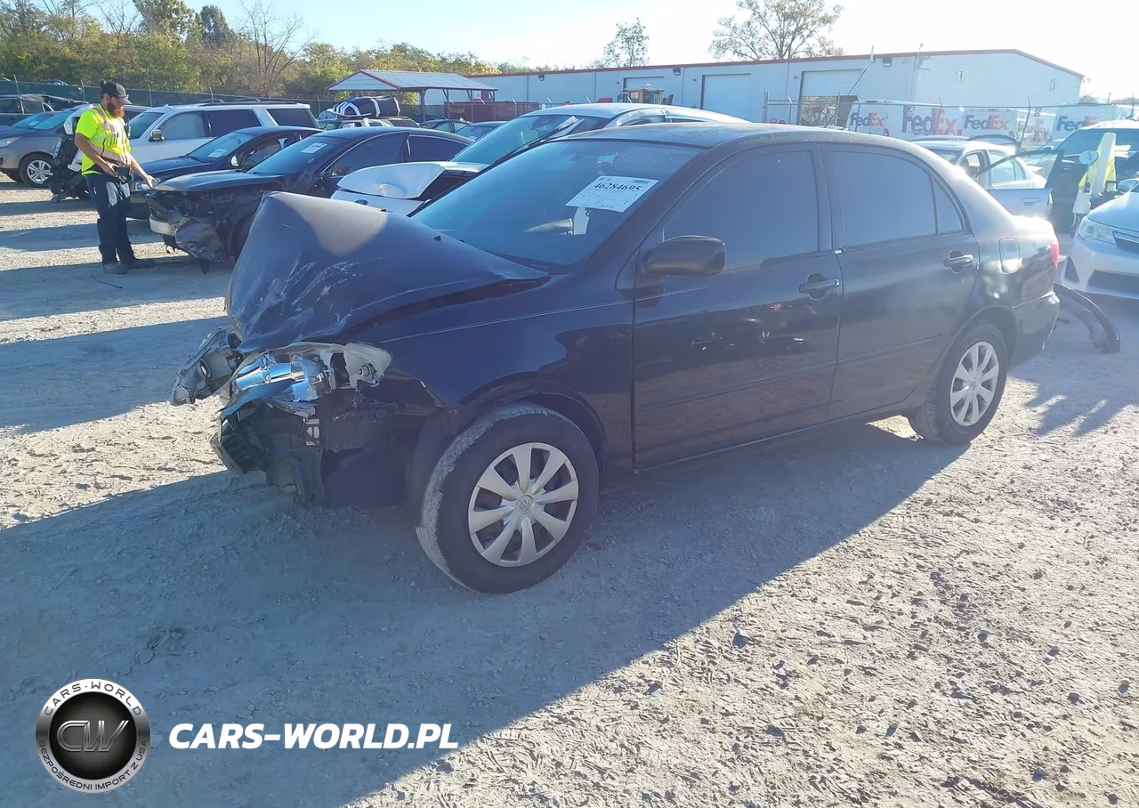 2008 Toyota Corolla Le VIN:2T1BR32E48C895163 - 2