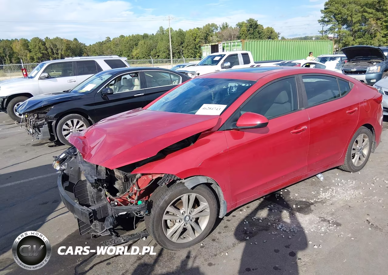 2018 Hyundai Elantra Value Edition VIN:5NPD84LF6JH303516 - 2