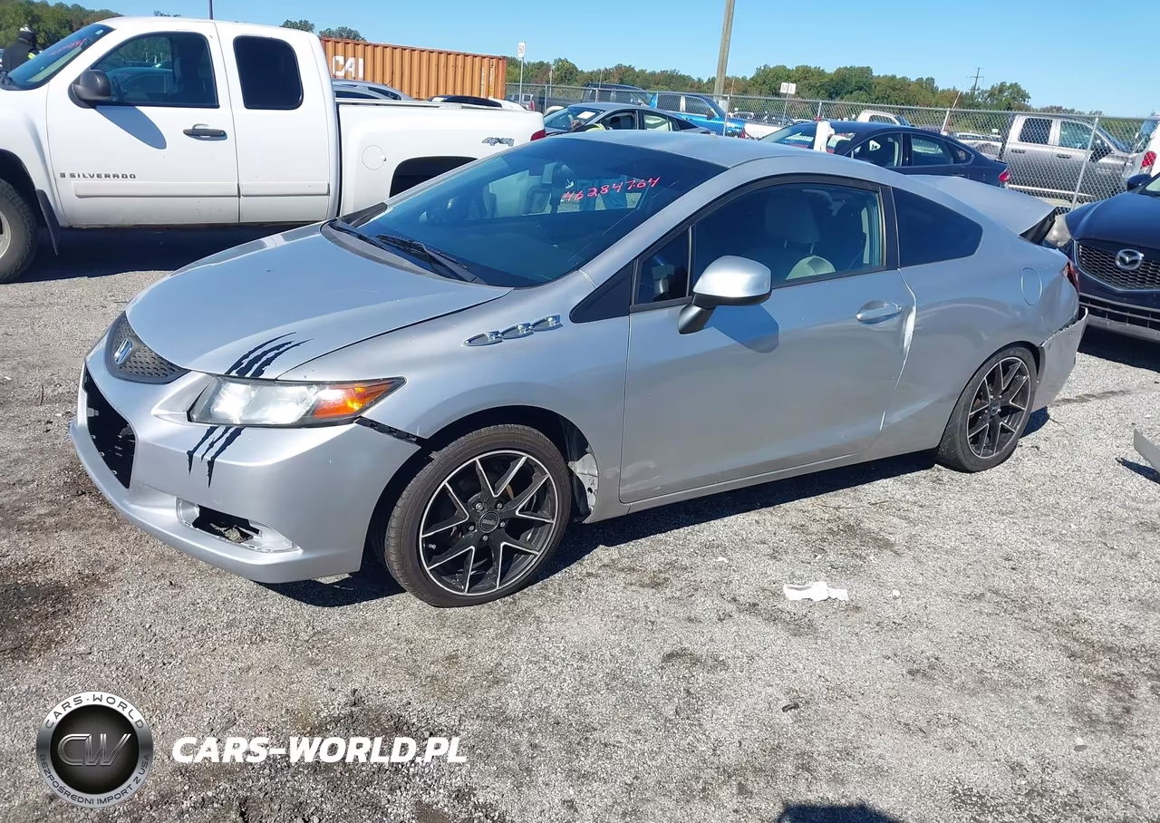 2012 Honda Civic Lx VIN:2HGFG3B5XCH524838 - 2
