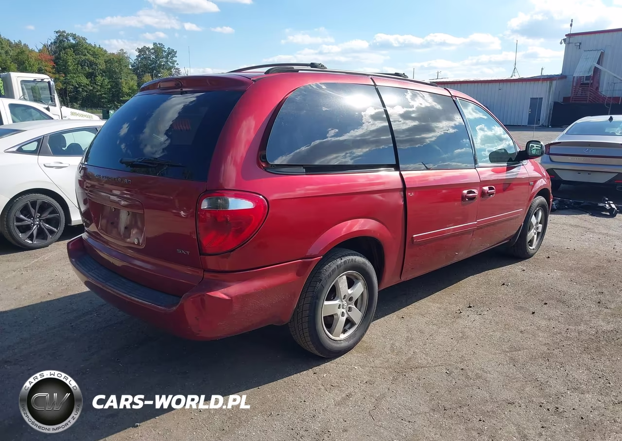2007 Dodge Grand Caravan Sxt VIN:2D4GP44L67R271413 - 4