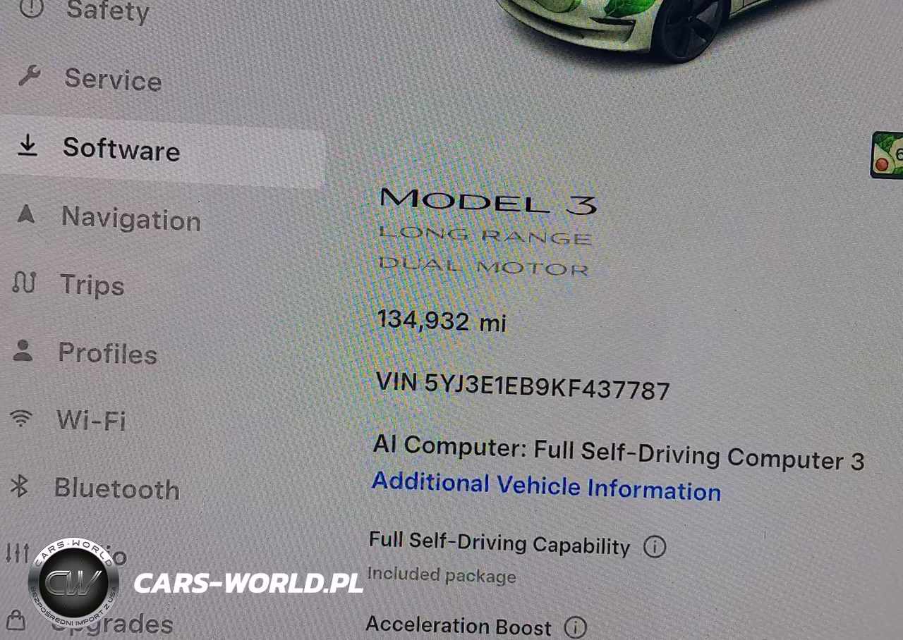 2019 Tesla Model 3 Long Range-Performance VIN:5YJ3E1EB9KF437787 - 15