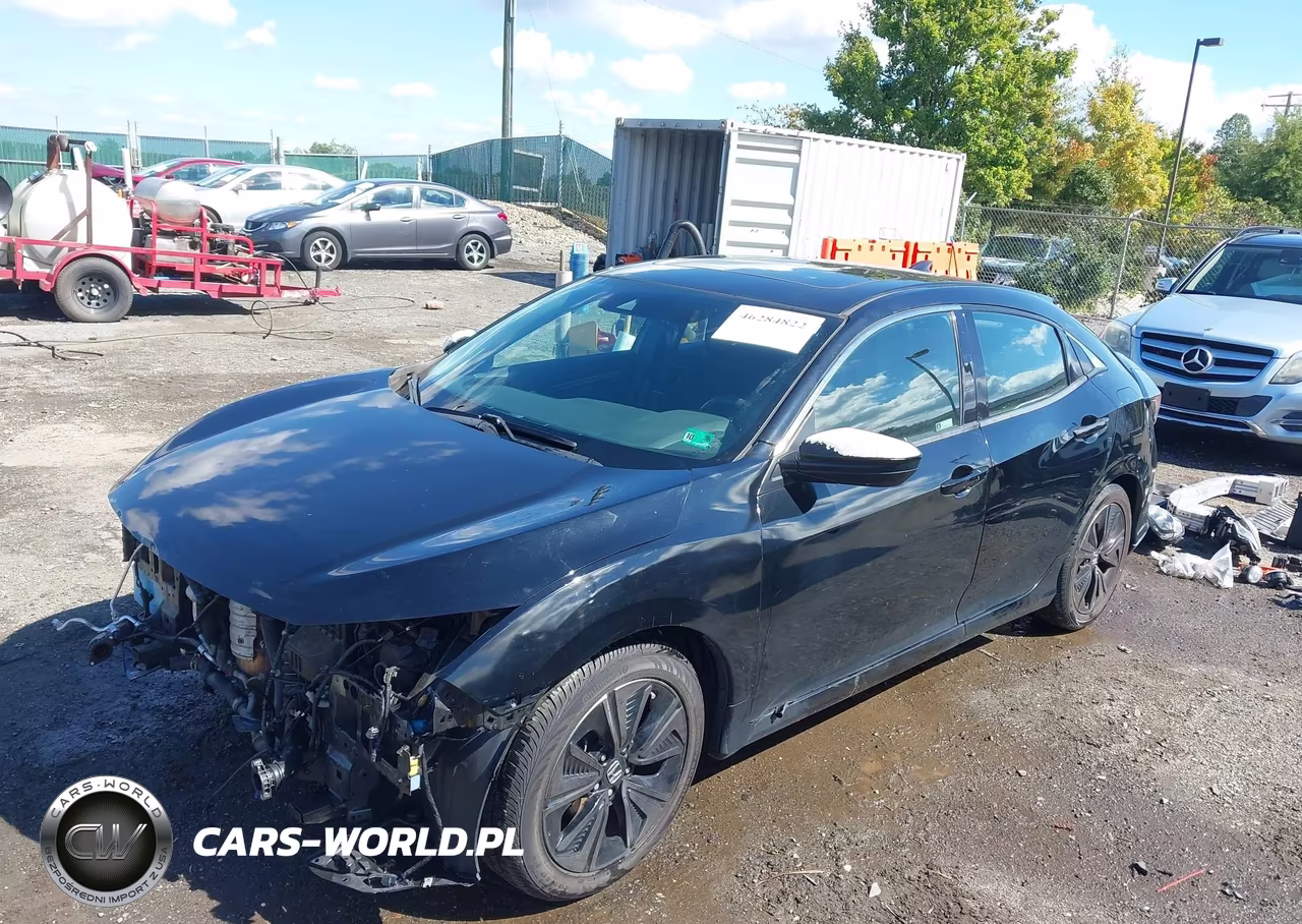 2019 Honda Civic Ex VIN:SHHFK7H65KU401360 - 2