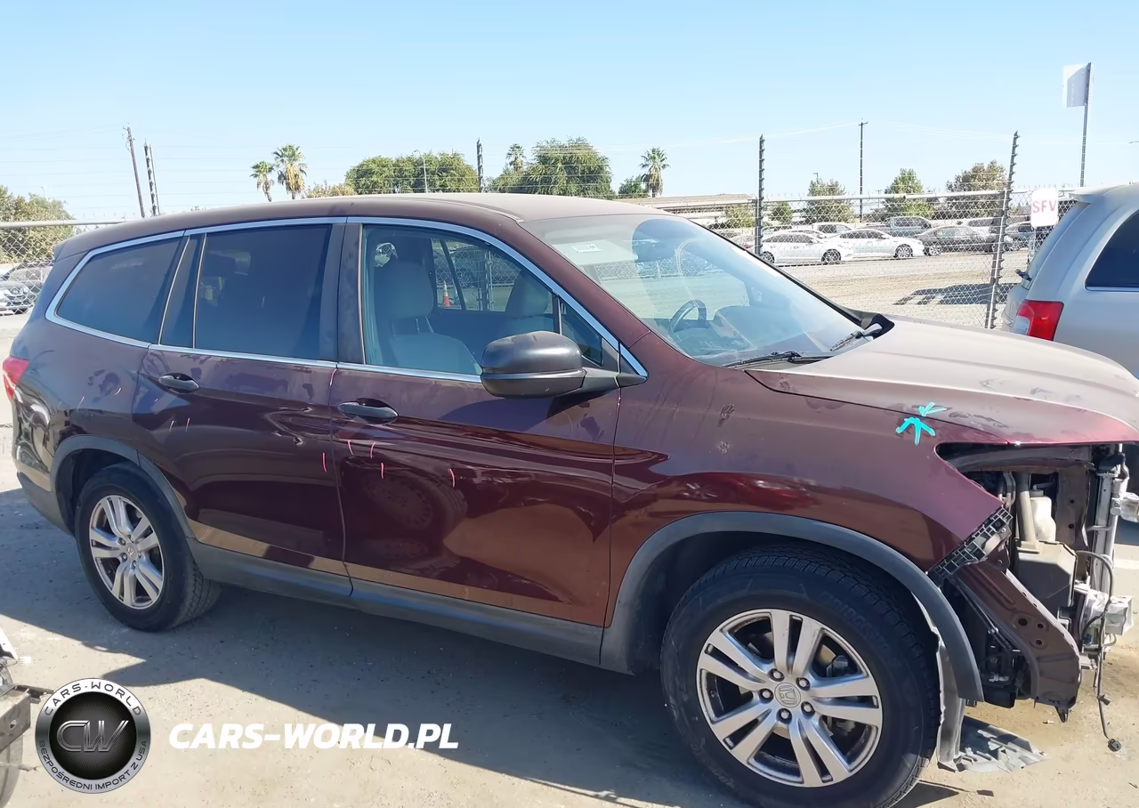 2016 Honda Pilot Lx VIN:5FNYF5H11GB013184 - 14