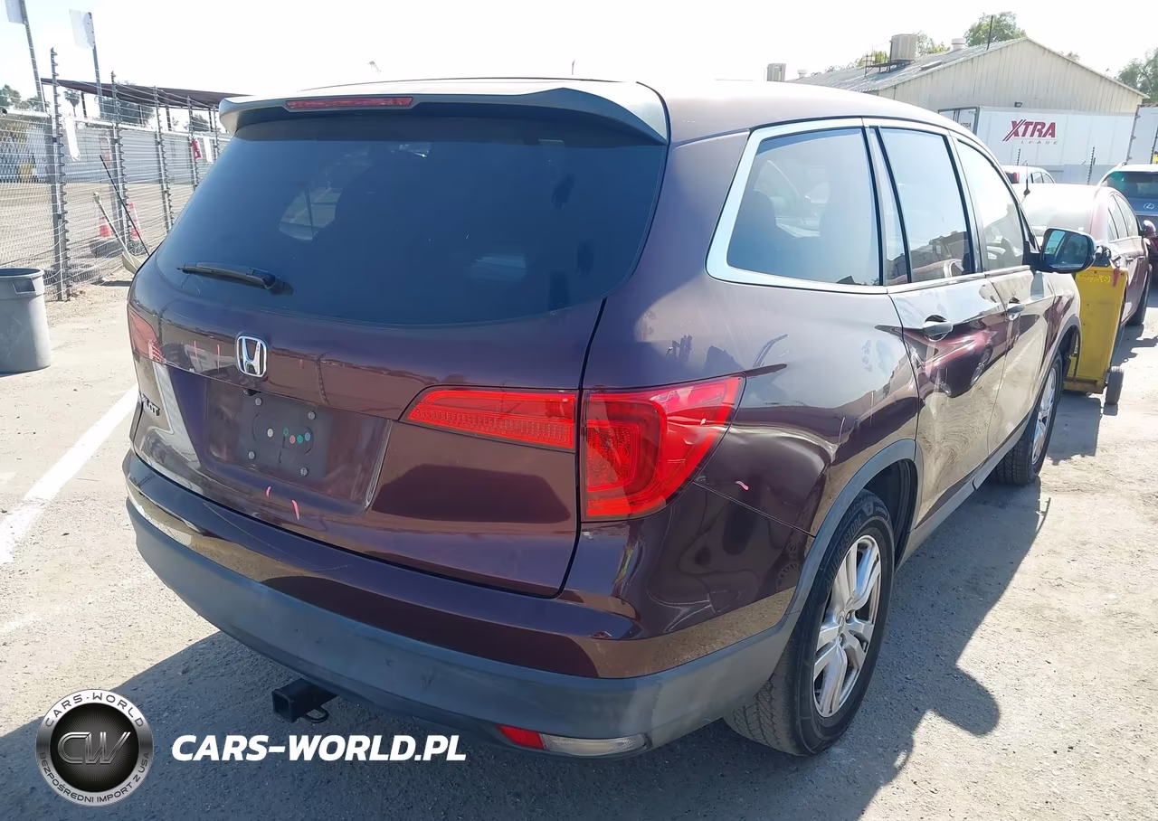 2016 Honda Pilot Lx VIN:5FNYF5H11GB013184 - 4