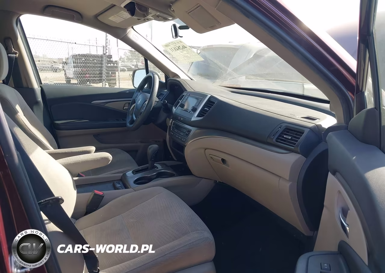 2016 Honda Pilot Lx VIN:5FNYF5H11GB013184 - 5