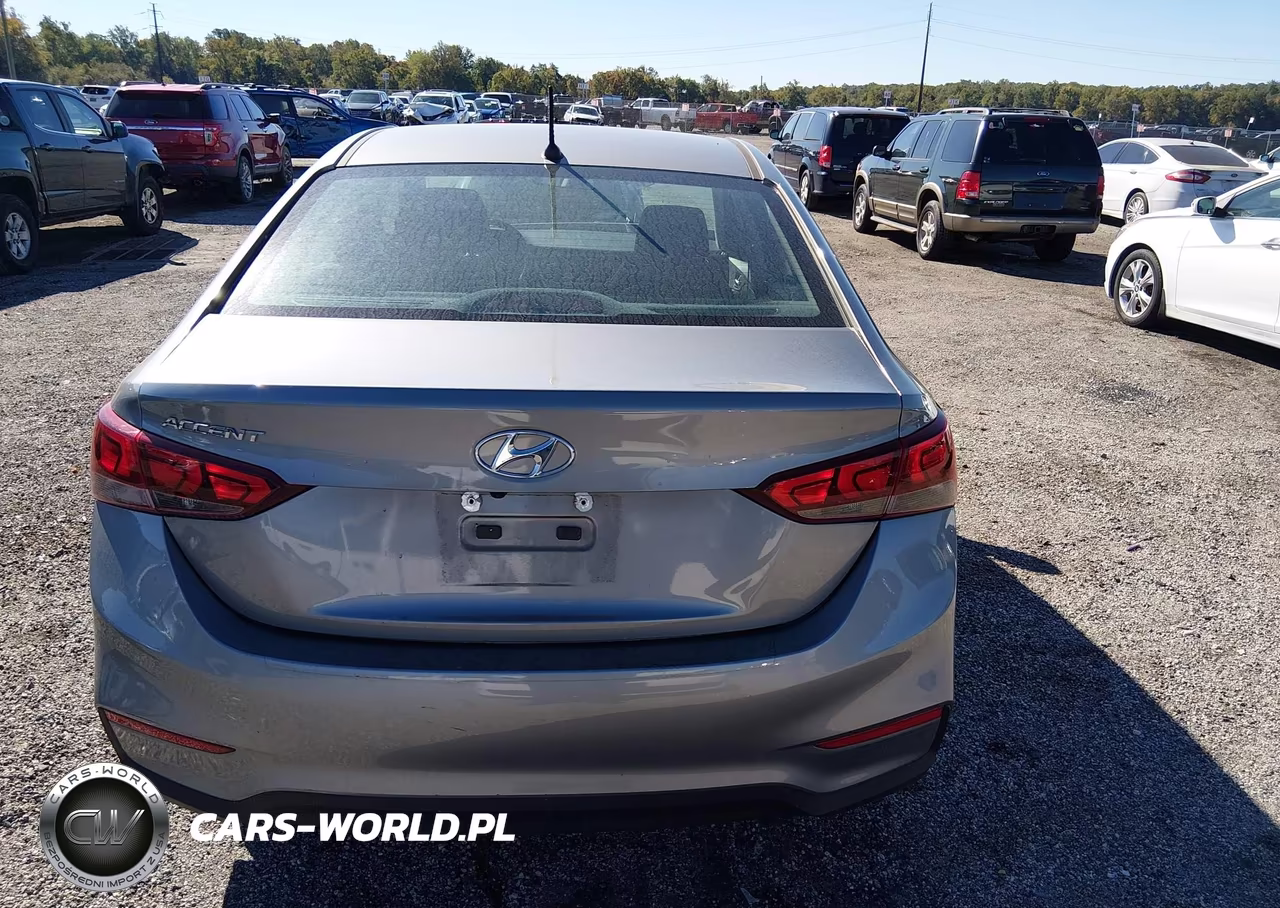 2022 Hyundai Accent Se VIN:3KPC24A64NE181703 - 17