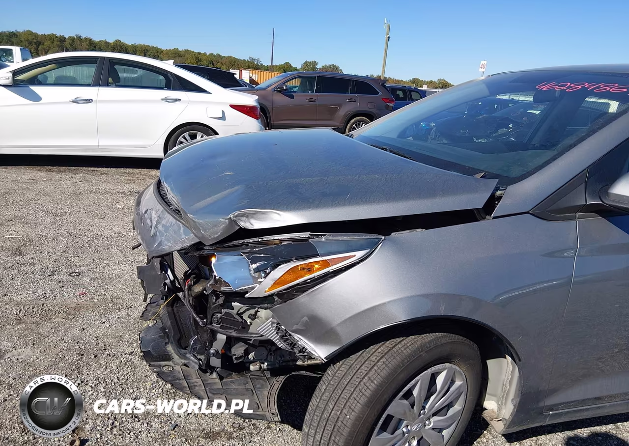 2022 Hyundai Accent Se VIN:3KPC24A64NE181703 - 6