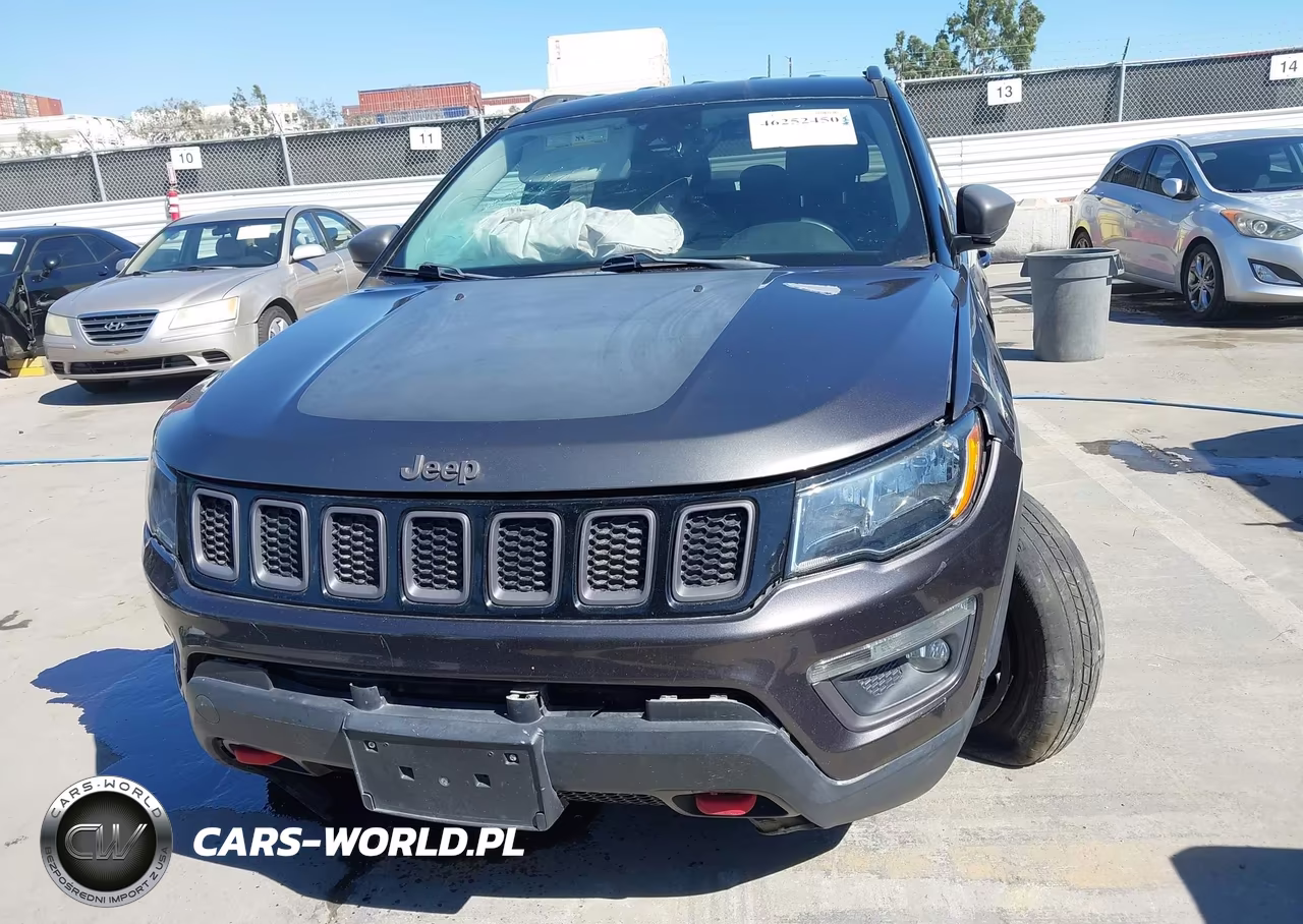 2021 Jeep Compass Trailhawk 4X4 VIN:3C4NJDDB6MT571782 - 12