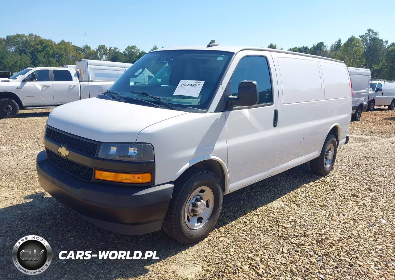 2019 Chevrolet Express 3500 Work Van VIN:1GCZGGFG2K1238414 - 2