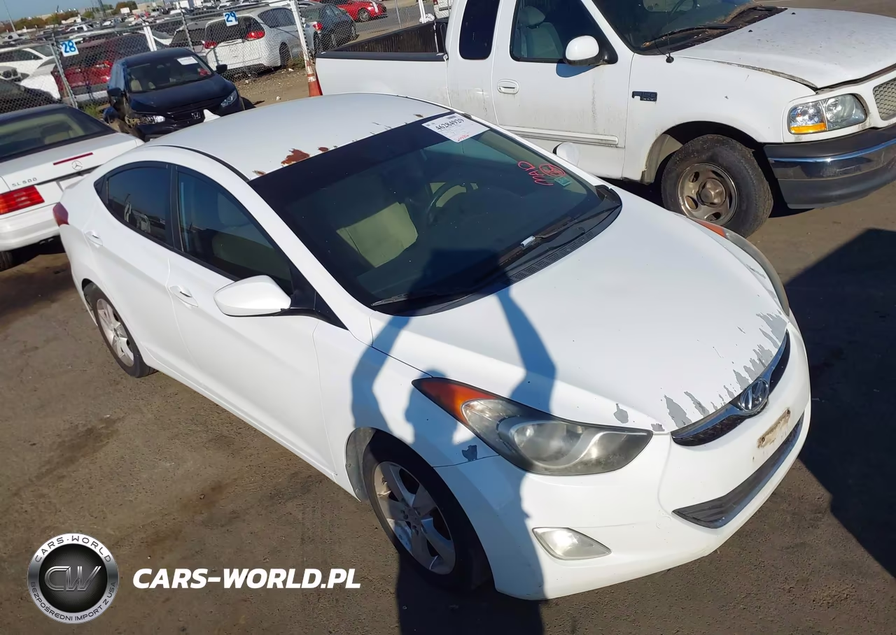 2012 Hyundai Elantra Gls VIN:5NPDH4AEXCH141273 - 12