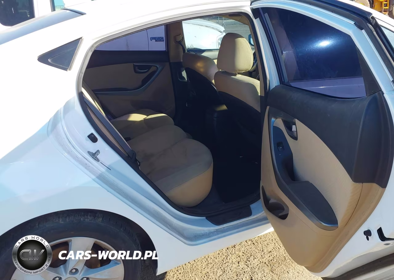 2012 Hyundai Elantra Gls VIN:5NPDH4AEXCH141273 - 8