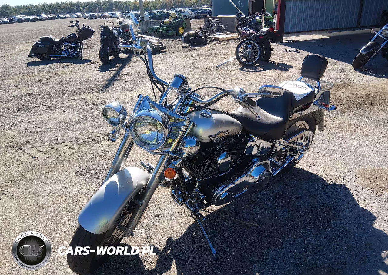 2003 Harley-Davidson Flstf Anniversary VIN:1HD1BMY413Y087537 - 2