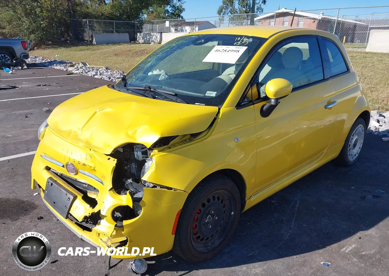 2015 Fiat 500 Sport VIN:3C3CFFBRXFT647998 - 2